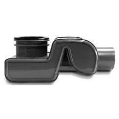 Easydrain  sifon met waterslot 50mm zwart Zwart SPAXS01