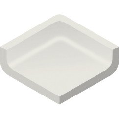 Villeroy & Boch Pro Architectura 3.0 vloertegel hoekplint 5x5cm 6mm mat neutral white Neutral White 3571C3000010